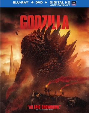 Godzilla - Blu-Ray movie cover (thumbnail)