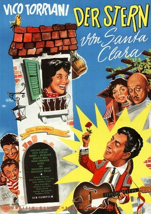 Der Stern von Santa Clara - German Movie Poster (thumbnail)