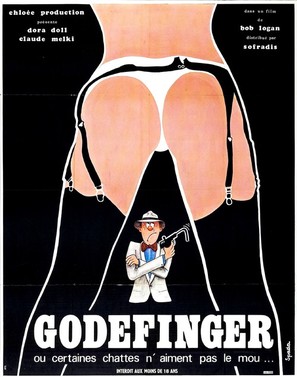 Godefinger ou Certaines chattes n&#039;aiment pas le mou - French Movie Poster (thumbnail)