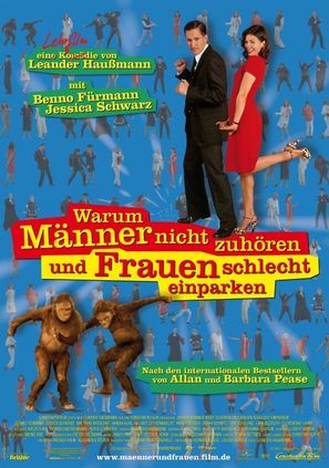 Warum M&auml;nner nicht zuh&ouml;ren und Frauen schlecht einparken - German Movie Poster (thumbnail)