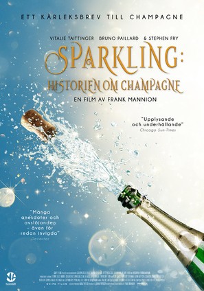 Sparkling: The Story of Champagne - Swedish Movie Poster (thumbnail)
