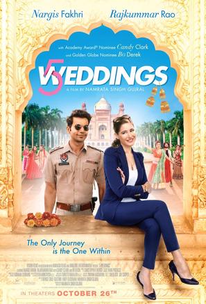 5 Weddings - Movie Poster (thumbnail)