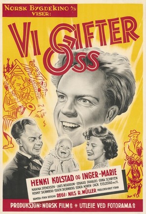 Vi gifter oss - Norwegian Movie Poster (thumbnail)
