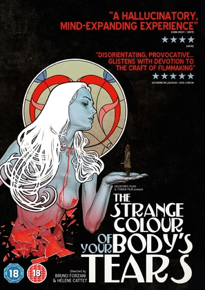 L&#039;&eacute;trange couleur des larmes de ton corps - British DVD movie cover (thumbnail)