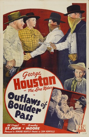 Outlaws of Boulder Pass - Movie Poster (thumbnail)