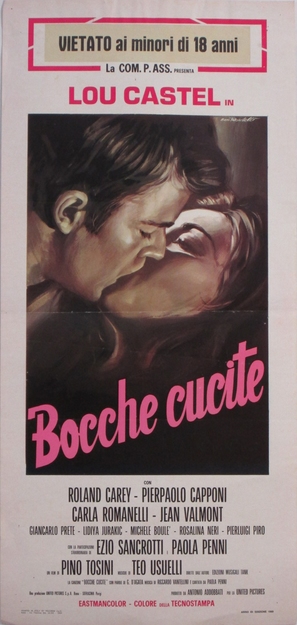 Bocche cucite - Italian Movie Poster (thumbnail)