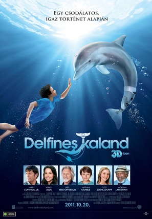 Dolphin Tale - Hungarian Movie Poster (thumbnail)