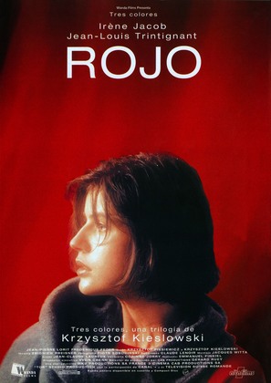 Trois couleurs: Rouge - Spanish Movie Poster (thumbnail)