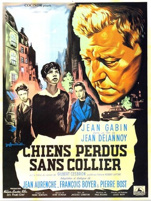 Chiens perdus sans collier - French Movie Poster (thumbnail)