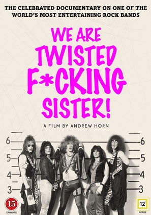 We Are Twisted Fucking Sister! - Danish Movie Cover (thumbnail)