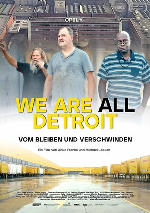 We are all Detroit - Vom Bleiben und Verschwinden - German Movie Poster (thumbnail)