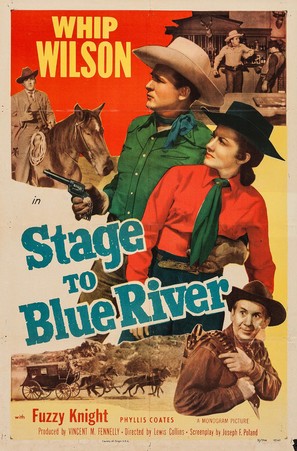 Stage to Blue River - Movie Poster (thumbnail)