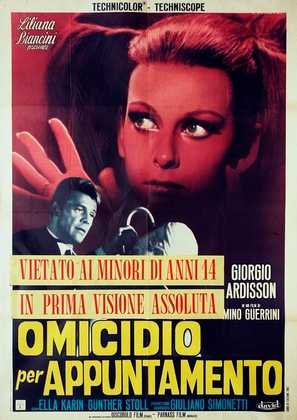 Omicidio per appuntamento - Italian Movie Poster (thumbnail)