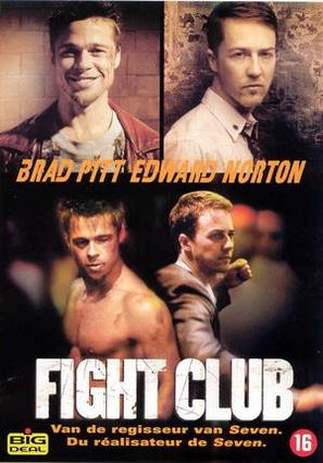 Fight Club - Dutch DVD movie cover (thumbnail)