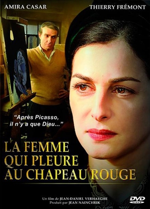 La femme qui pleure au chapeau rouge - French Movie Cover (thumbnail)
