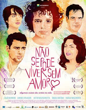 N&atilde;o se pode viver sem amor - Brazilian Movie Poster (thumbnail)