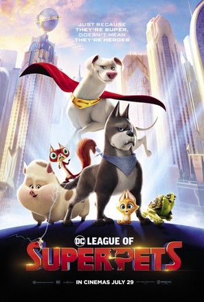 DC League of Super-Pets - British Movie Poster (thumbnail)