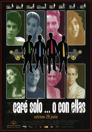 Caf&egrave; solo o con ellas - Spanish Movie Poster (thumbnail)