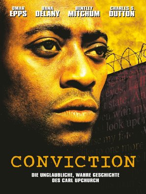 Conviction - German DVD movie cover (thumbnail)