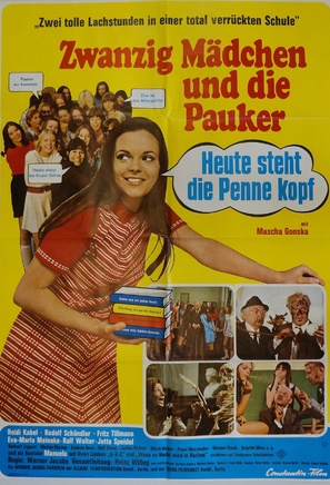 Zwanzig M&auml;dchen und die Pauker - Heute steht die Penne kopf - German Movie Poster (thumbnail)