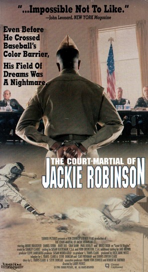 The Court-Martial of Jackie Robinson - VHS movie cover (thumbnail)