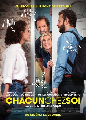 Chacun chez soi - French Movie Poster (thumbnail)