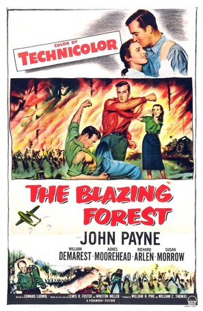 The Blazing Forest - Movie Poster (thumbnail)