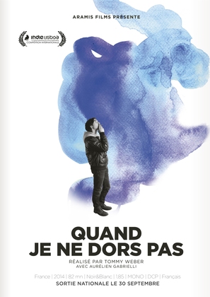 Quand je ne dors pas - French Movie Poster (thumbnail)