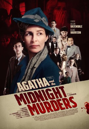 Agatha and the Midnight Murders - British Movie Poster (thumbnail)