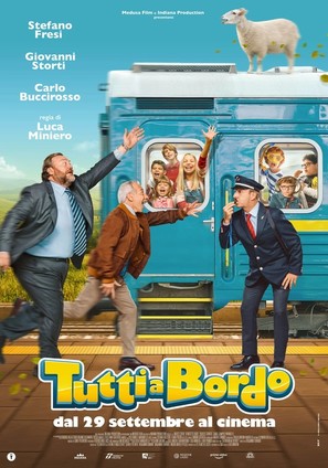 Tutti a bordo - Italian Movie Poster (thumbnail)
