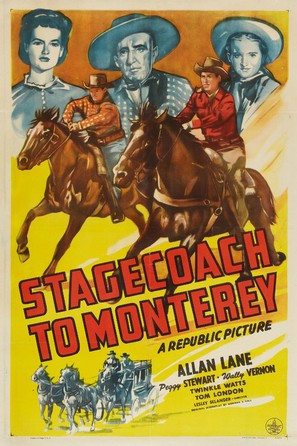 Stagecoach to Monterey - Movie Poster (thumbnail)