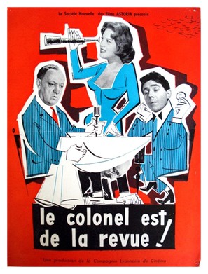 Le colonel est de la revue - French Movie Poster (thumbnail)