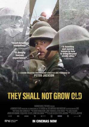 They Shall Not Grow Old - New Zealand Movie Poster (thumbnail)