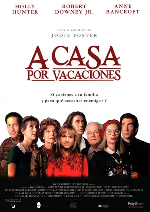 Home for the Holidays - Spanish Movie Poster (thumbnail)