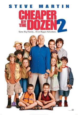 Cheaper by the Dozen 2 - DVD movie cover (thumbnail)