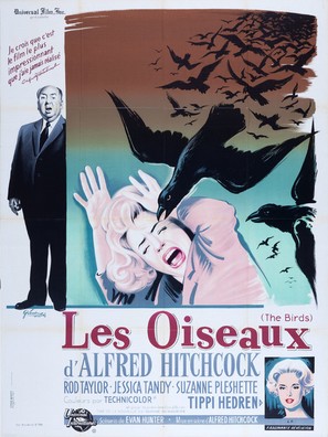 The Birds - French Movie Poster (thumbnail)