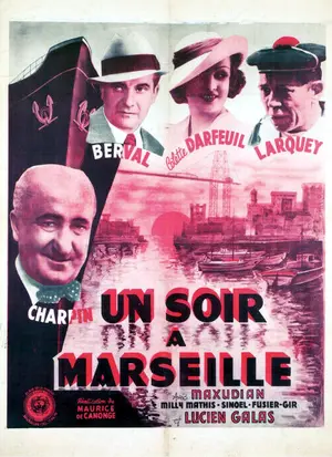 Un soir à Marseille Poster
