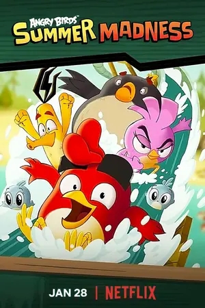 "Angry Birds: Summer Madness" Poster