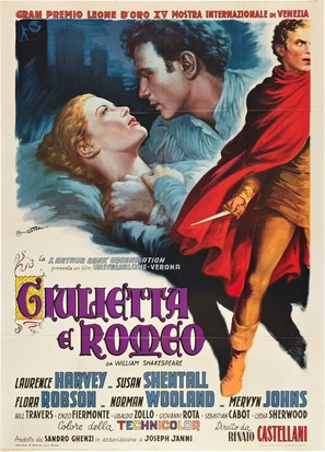 Romeo and Juliet - Italian Movie Poster (thumbnail)