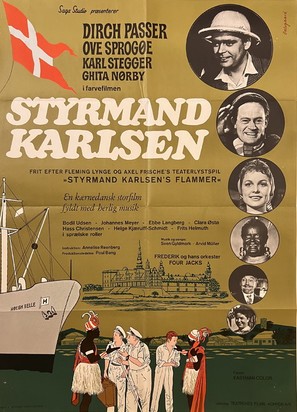 Styrmand Karlsen - Danish Movie Poster (thumbnail)