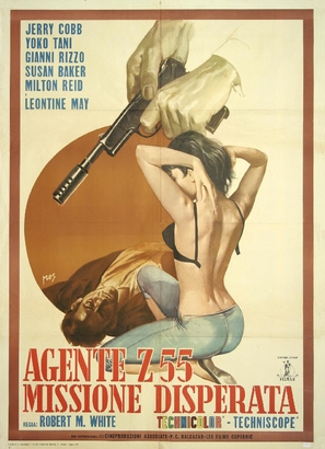 Agente Z 55 missione disperata - Italian Movie Poster (thumbnail)