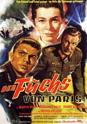 Der Fuchs von Paris - German Movie Poster (thumbnail)