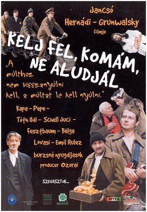 Kelj fel, kom&aacute;m, ne aludj&aacute;l - Hungarian poster (thumbnail)
