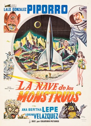 La nave de los monstruos - Mexican Movie Poster (thumbnail)