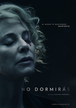 No dormir&aacute;s - Spanish Movie Poster (thumbnail)