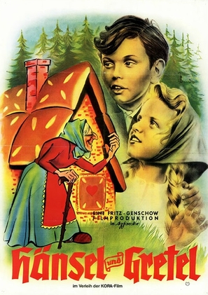 H&auml;nsel und Gretel - German Movie Poster (thumbnail)