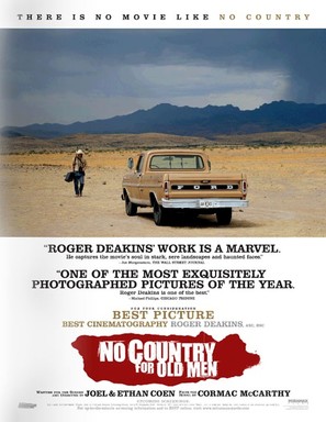 No Country for Old Men - For your consideration movie poster (thumbnail)
