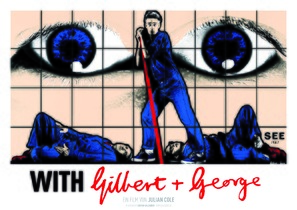 With Gilbert &amp; George - German Movie Poster (thumbnail)