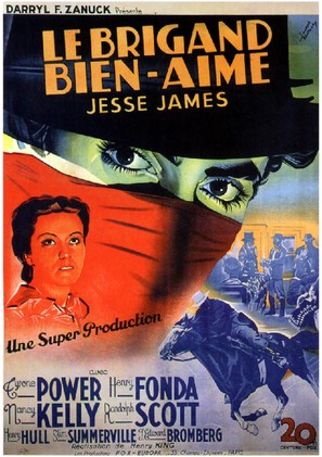 Jesse James - French Movie Poster (thumbnail)