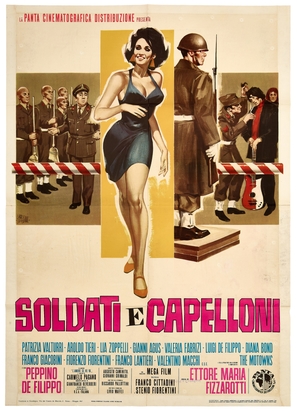 Soldati e capelloni - Italian Movie Poster (thumbnail)